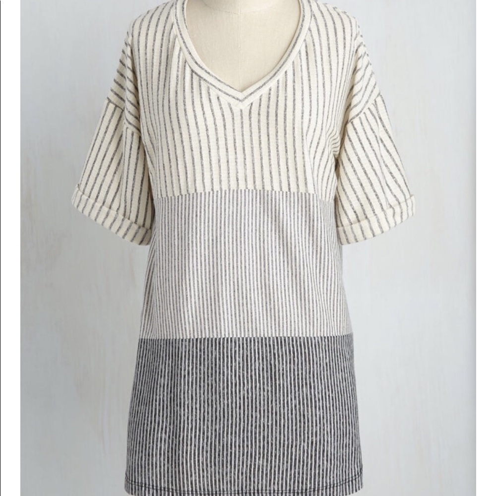 ModCloth Striped Tunic Tee